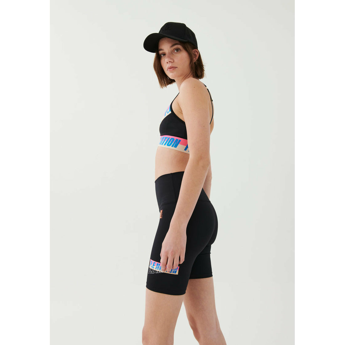P.E Nation Half Volley Sports Bra - Black