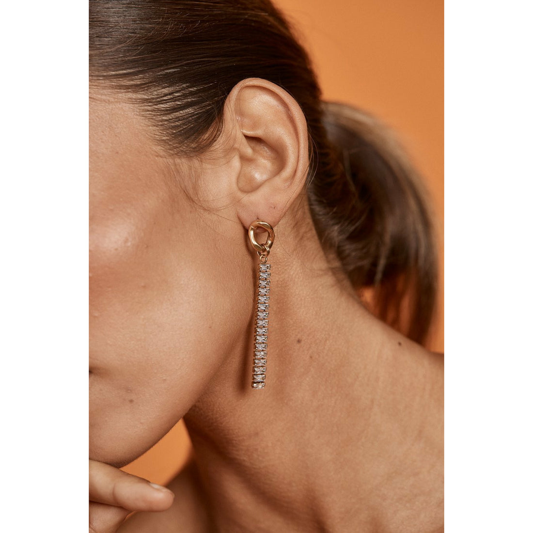 Porter Jewellery Celestial Drop Earrings - Gold Vermeil