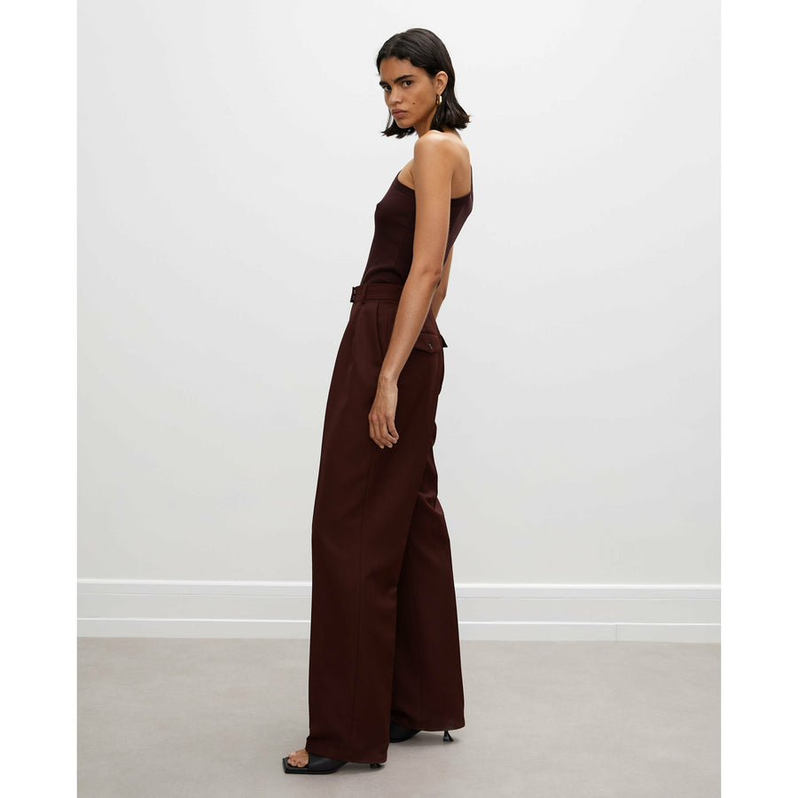 Rohe Lexy Trousers - Mulberry
