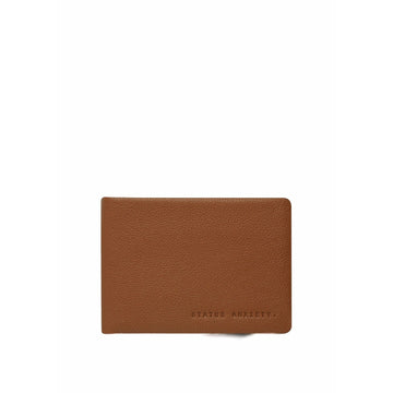 Status Anxiety Jonah Wallet - Camel