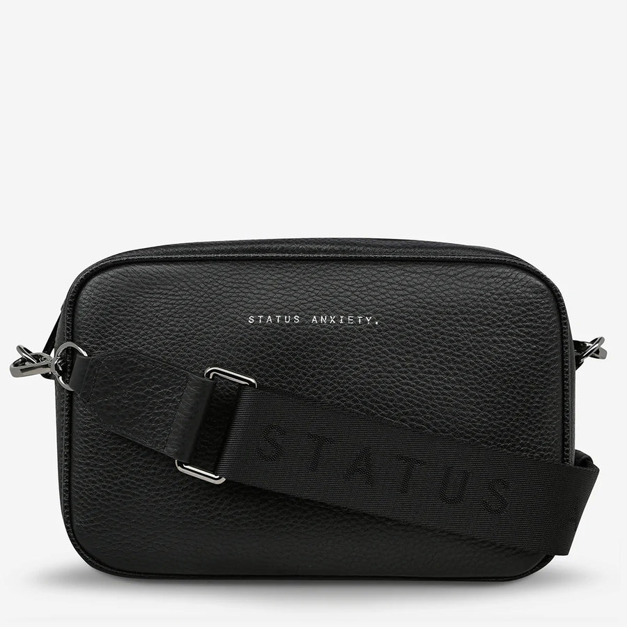 Status Anxiety Plunder With Webbed Strap - Black